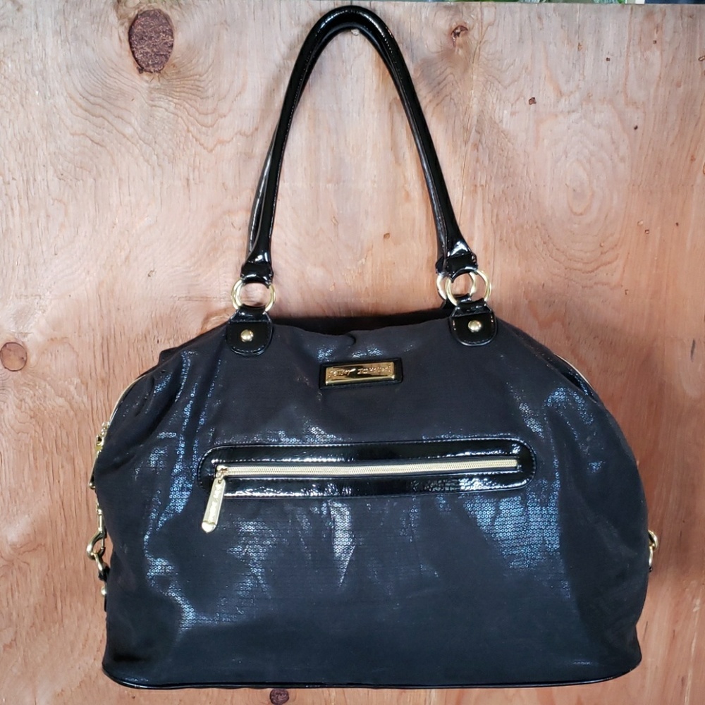 Betsey Johnson travel bag black